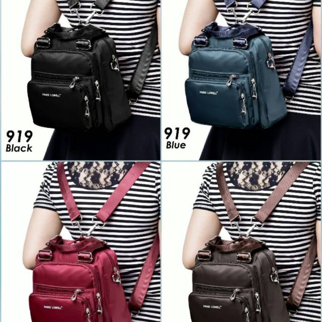 Tas punggung Paris lowell