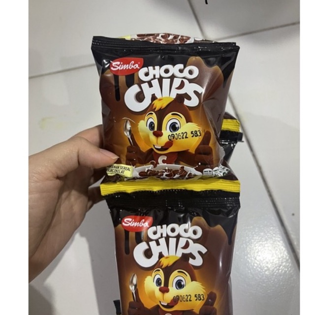 

simba choco chip isi 10pcs