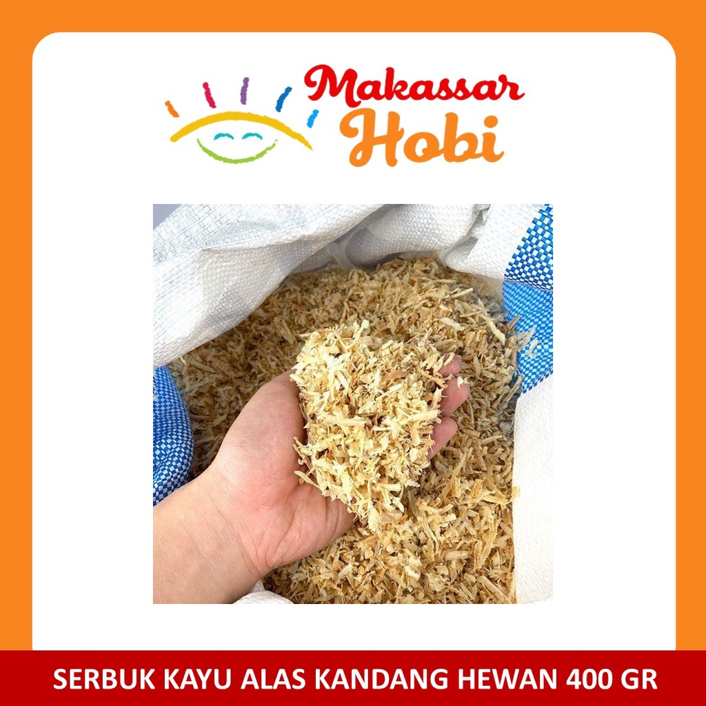 Serbuk Kayu Alas Kandang Hewan Hamster Mencit Kelinci Landak Mini dll