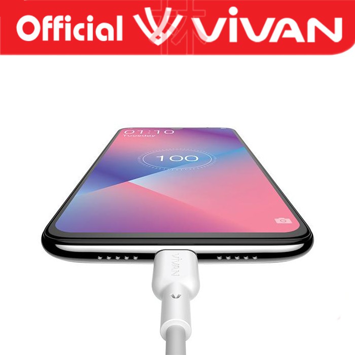 Vivan VQC100 Flash Charging Data Cable Type-C 6.5A