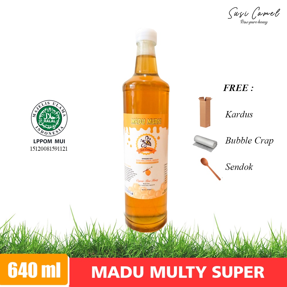 

Madu Murni Asli | Madu Multy Super 640 ML RAW HONEY
