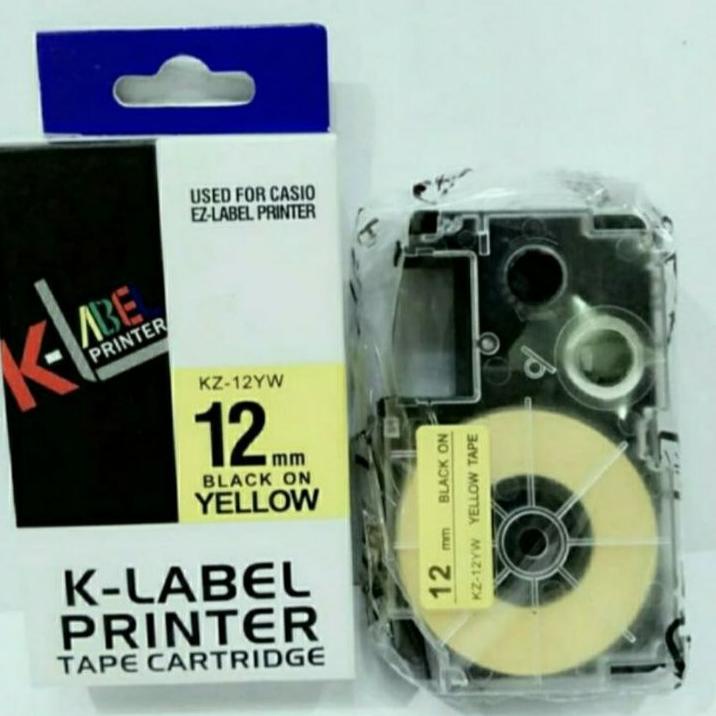 

Trend - Label K-LABEL Printer 12 mm Compatible Casio EZ Label Tape Printer 12mm ..