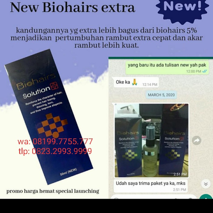 {PhilipsStore} Biohairs Solution 5 Murah