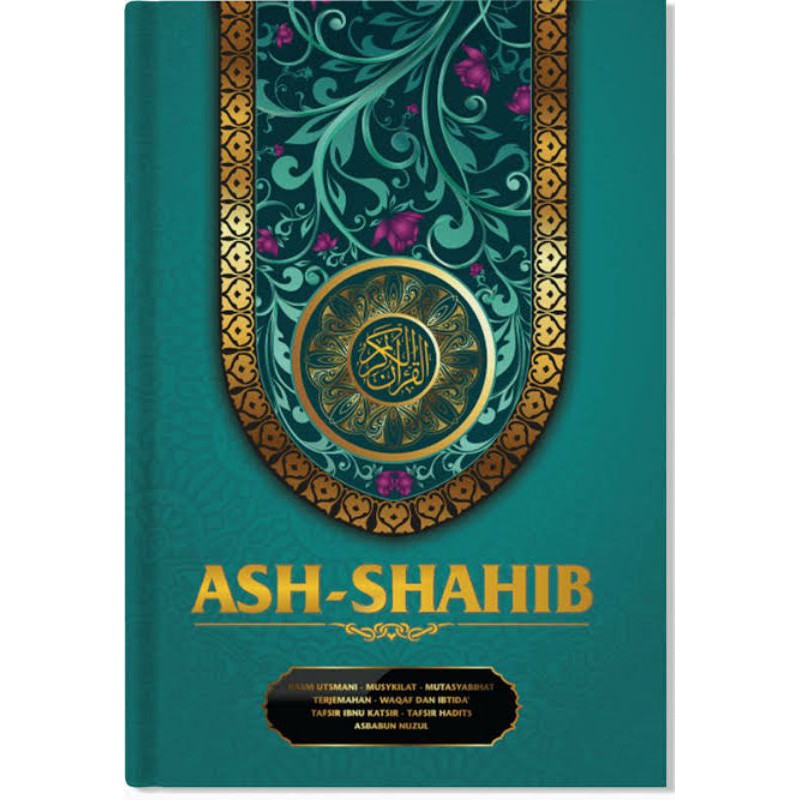 Mushaf Alquran Ash Shahib Rasm Utsmani Madinah Ukuran A4