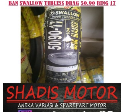 Ban Swallow Tubeless SB-104 Drag Blaster 50/90 Ring 17
