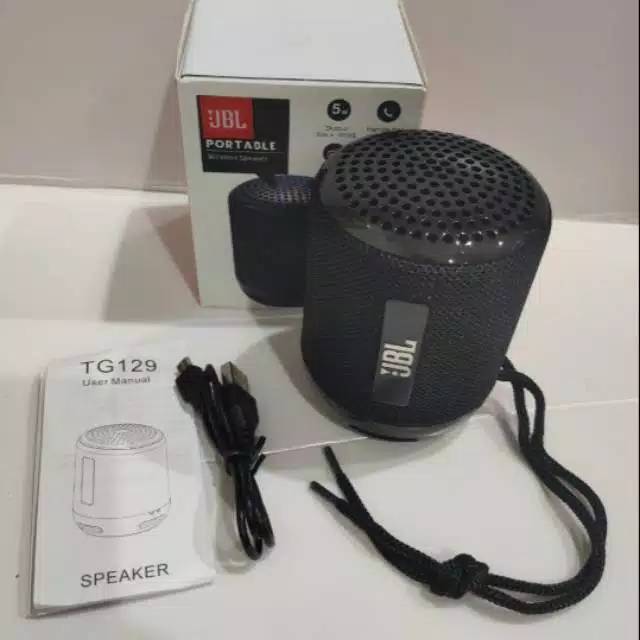 LEMBURLAGI174 TG-129 Speaker Bluetooth Portable Speaker Wireless BT Xtra Bass / Super Bass