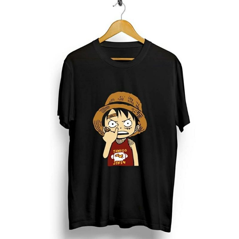Luffy ngupil / kaos pria / kaos murah