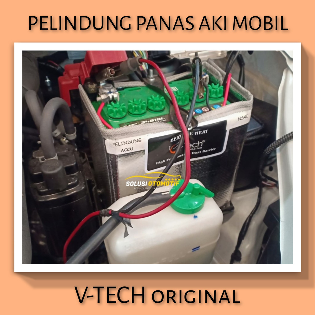 VOLKSWAGEN VW BEETLE 1997-2010 VTECH Pelindung Panas Cegah Aki Mobil Cepat Soak