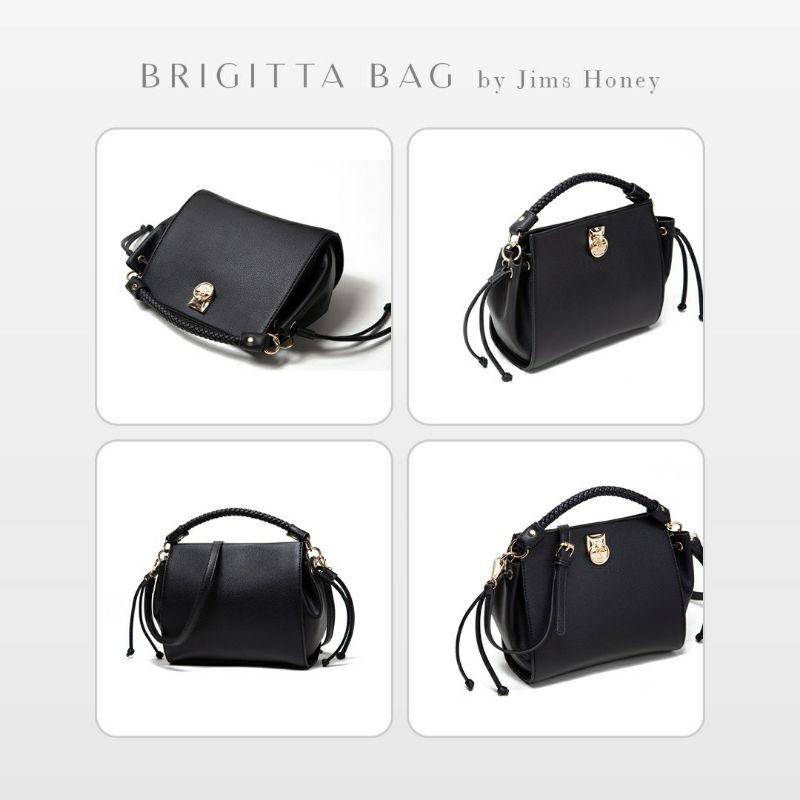 Brigitta Bag JimsHoney Original Tas Selempang Wanita Realpic Cod tas kerja sling official store