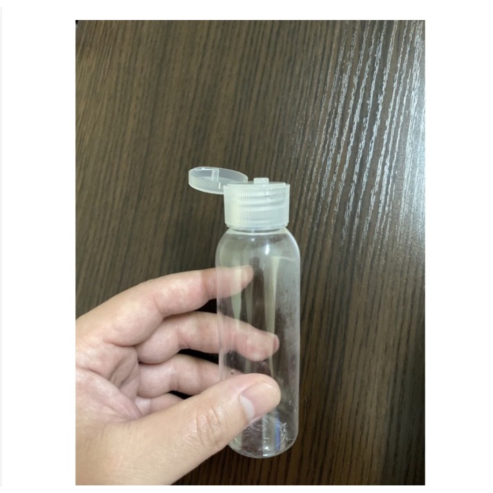botol fliptop 100ml plastik flip top 100 ml
