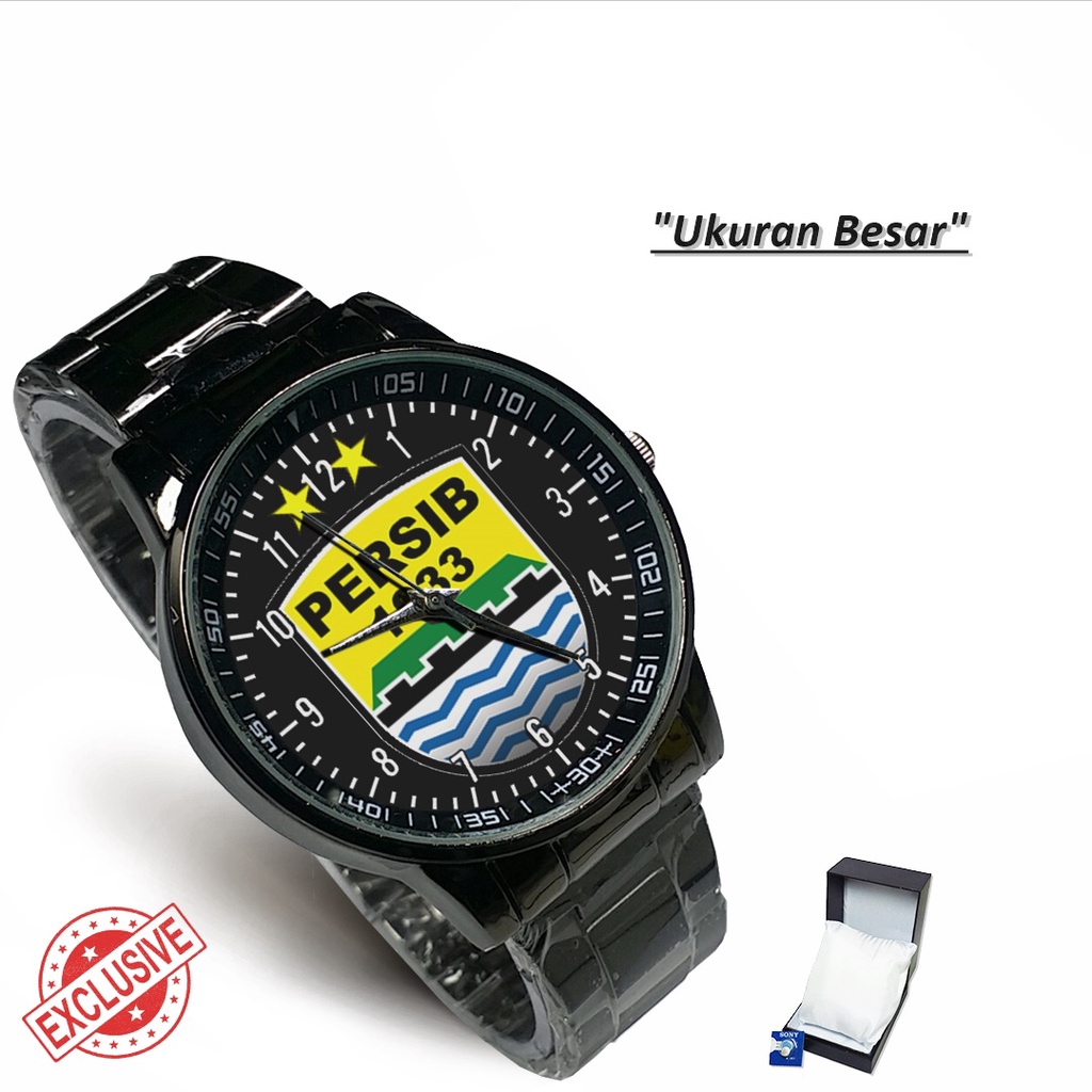 Jam Tangan Rantai Couple PERSIB BANDUNG - 02 (Awesome)