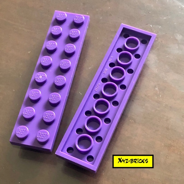 LEGO PARTS 6109931 - Plate 2x8 Medium Lilac
