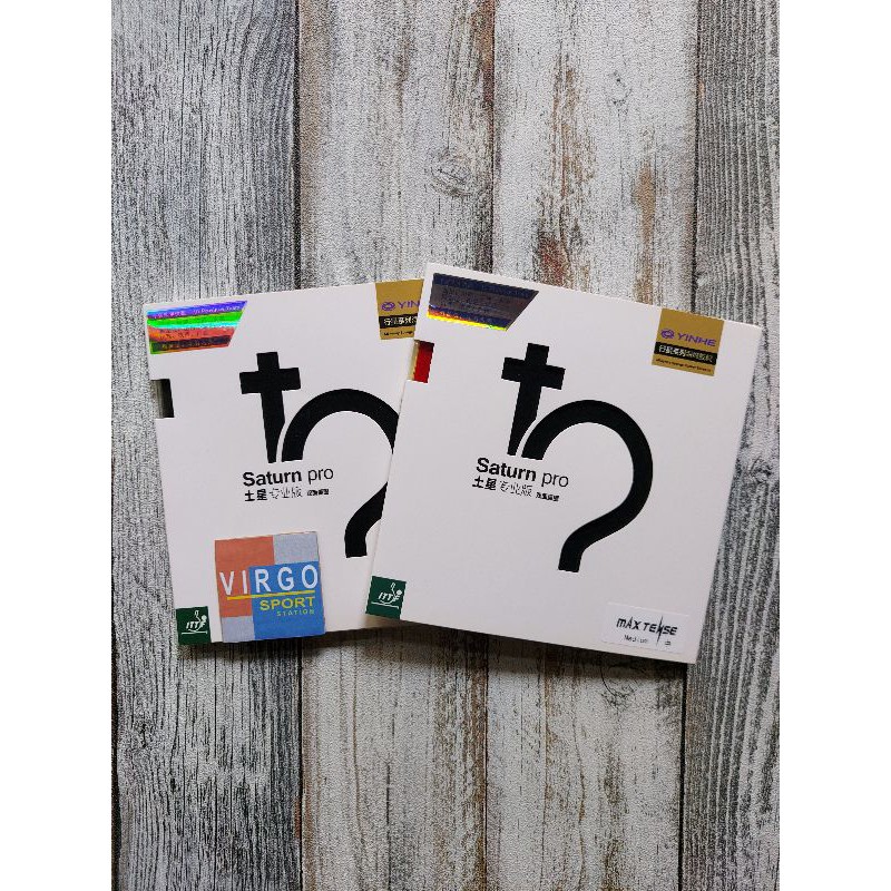 Yinhe Saturn Pro - karet rubber bet pingpong 100%Original