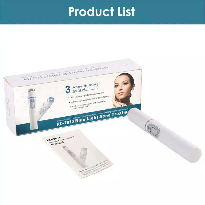 Acne Laser Pen Facial Massager Treatment Soft Scar