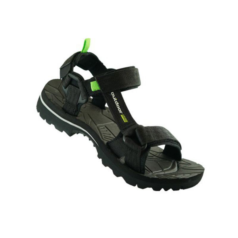 Sandal outdoor pro new omega black sandal gunung sandal outdoor pro