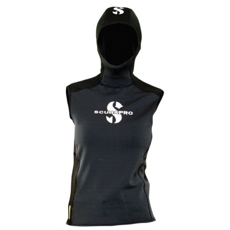 Wetsuit Baju Diving Wetsuit Hybrid Hooded Vest Women 1MM Scubapro