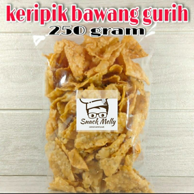 

KERIPIK BAWANG GURIH 250 GR