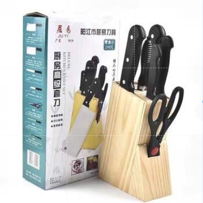 

Pisau set stainless steel 6pcs