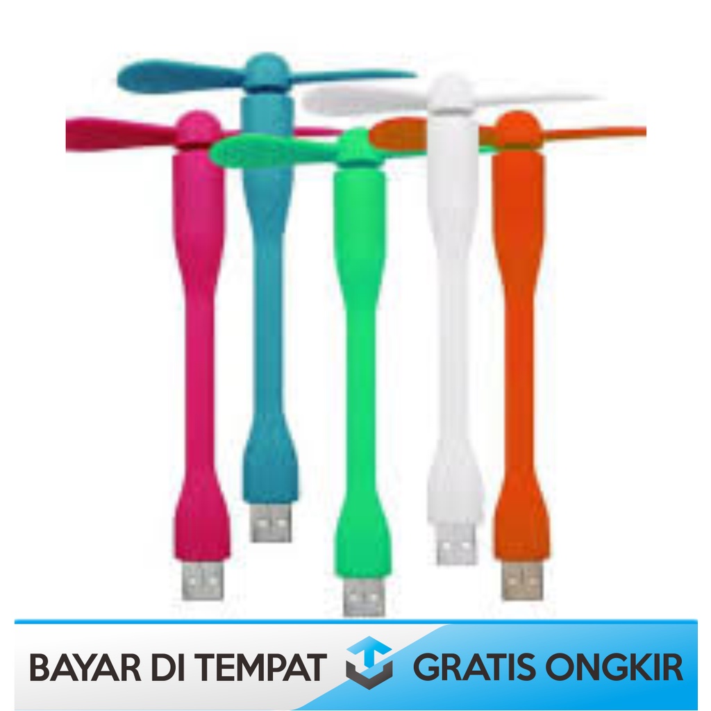 FAN HP KIPAS ANGIN MINI OTG COLOK MICRO USB SMARTPHONE PORTABLE MURAH