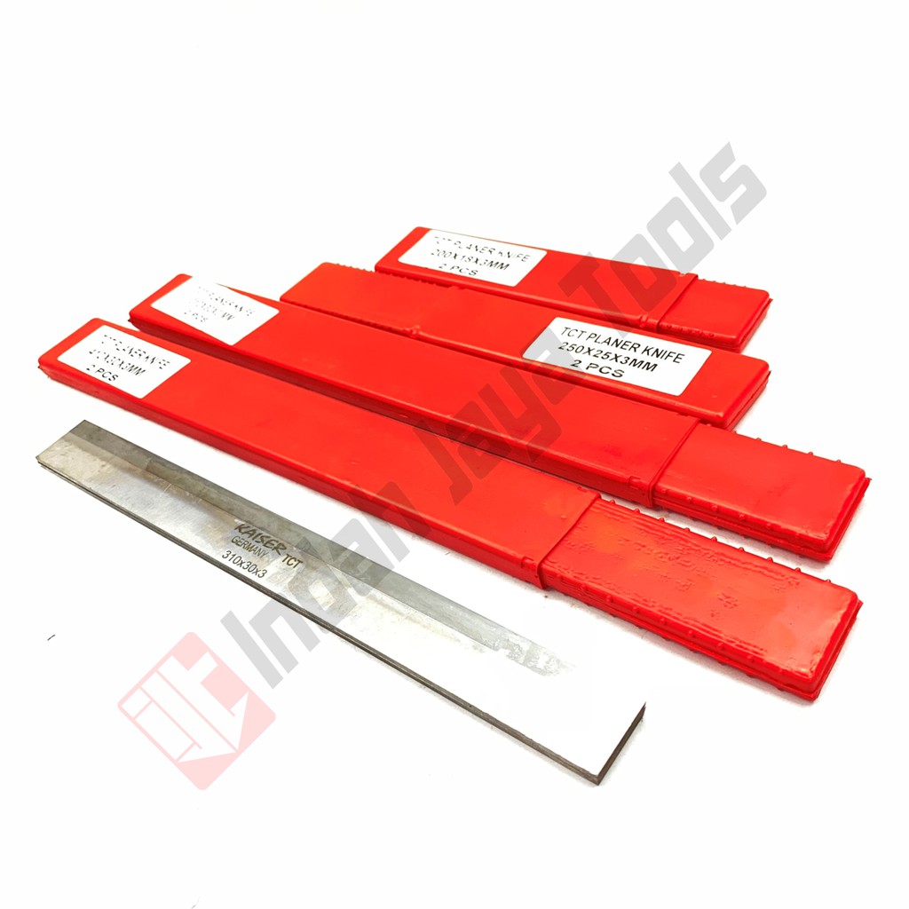 PLANER BLADE 200 250 310 410 mm Mata Pisau Serut Ketam TCT HSS Duduk