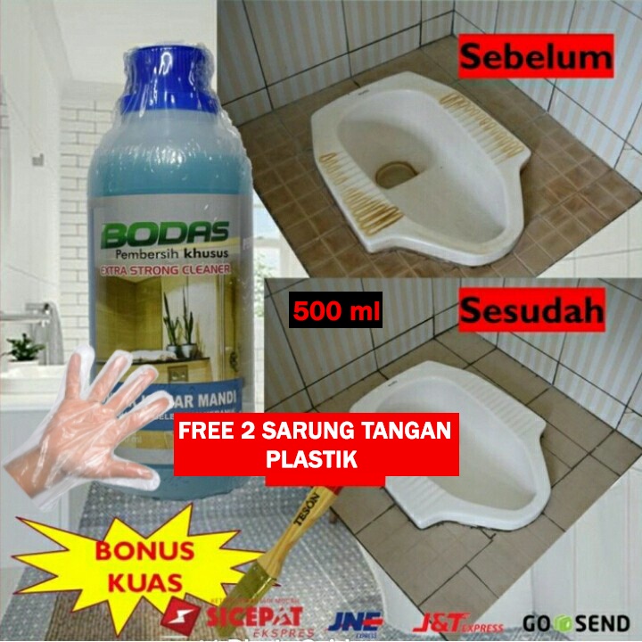 Bodas Pembersih Lantai Kamar Mandi/Bodas Pembersih Toillet isi 500 ml