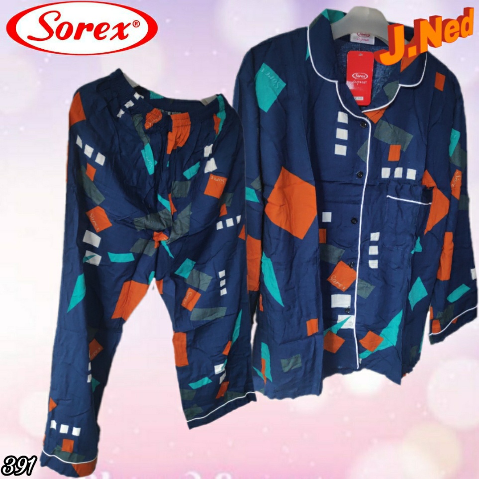 J391 - BAJU TIDUR SOREX PREMIUM FREESIZE LENGAN PANJANG