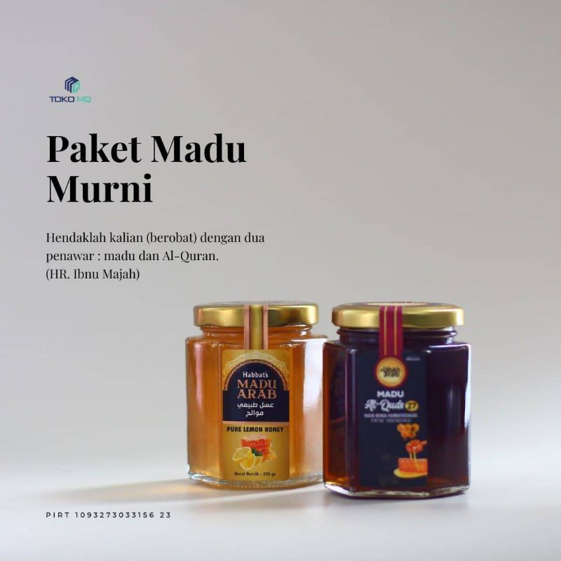 

Paket Madu Lemon Mawalih 250gr & Madu Super Kuning 250gr