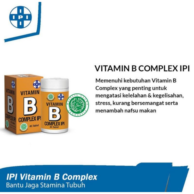 VITAMIN B COMPLEX IPI