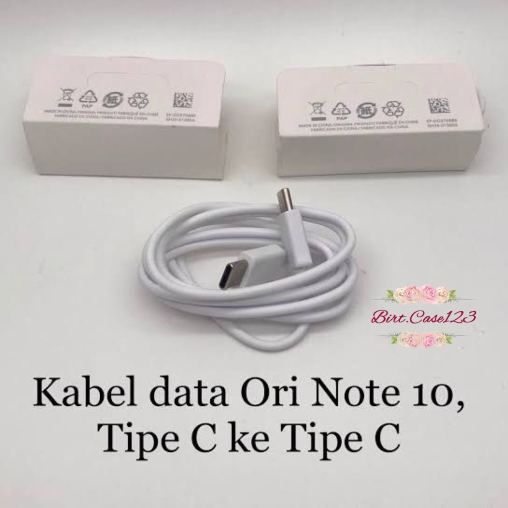 BM043 Kabel cable data Samsung note10 A70s a80 note20 s20 s21 original tipe c To tipe c Fast Charging BC5941