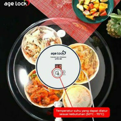 AGE LOCK TUDUNG SAJI PEMANAS DAN DESINFEKTAN | AGE LOCK FOOD WARMER