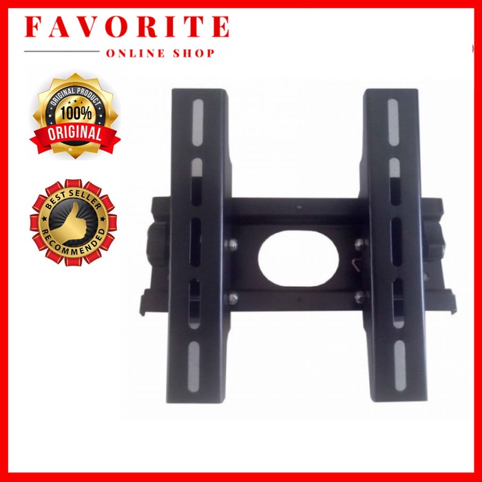BRACKET TV UNIVERSAL LED/LCD/PLASMA 17"-43" BRACKET TV 43"