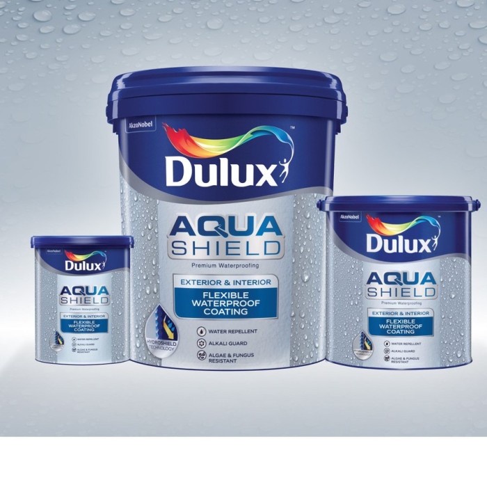 Dulux Aquashield Cat Tembok Waterproof 4kg