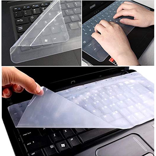 Pelindung Keyboard Universal Bahan Silikon Ukuran 10.0 / 14.0 / 15.6Inch