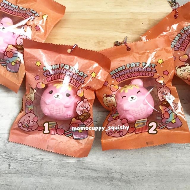 PROMO SQUISHY LICENSED KARAKTER mini fat fat creamiibear by creamiicandy