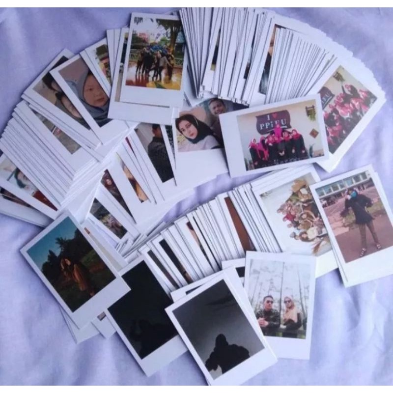 CETAK FOTO POLAROID Ukuran 2R harga murah berkualitas 1 lembar cuma Rp1.500 terima pemesanan 1 paket