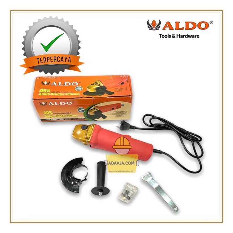 Mesin Gerinda Grinda Gurinda Tangan Grinder 4” 403 - Aldo
