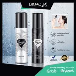 [COD] Bioaqua Makeup Setting Spray &amp; Soft Focust Mengunci Make Up Agar Lebih Tahan Lama 100ml - BPOM