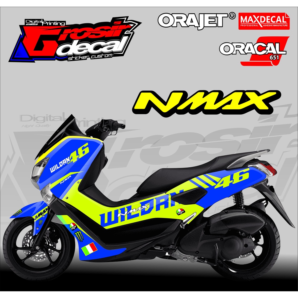 Striping Nmax 155 Fullbody Striping Yamaha Nmax 155 Fullbody