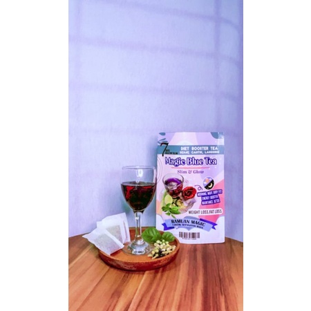 

magic blue tea