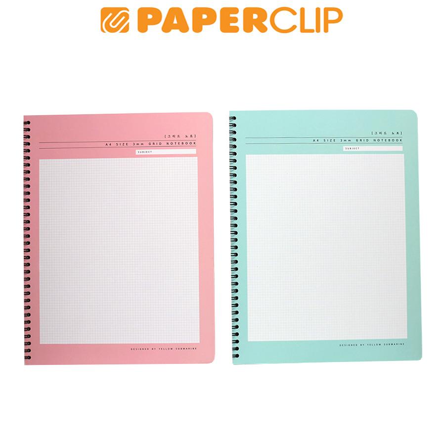 

NOTEBOOK A4 YELLOW YM18D-NO648 GRID