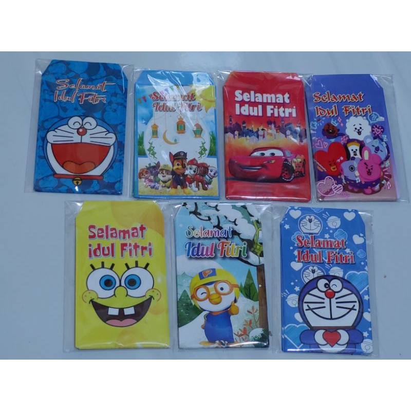 

Amplop lebaran,bermacam karakter..