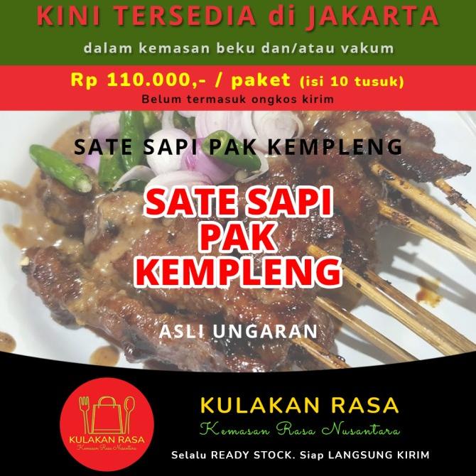 

SATE PAK KEMPLENG Sate Sapi khas Ungaran