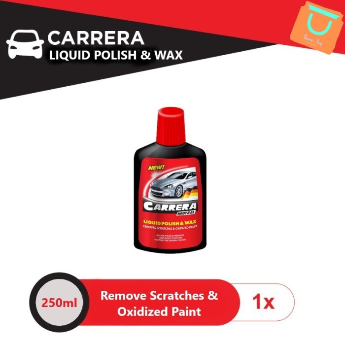 Carrera Liquid Polish & Wax Netral 250ML - Cairan Pembersih Mobil