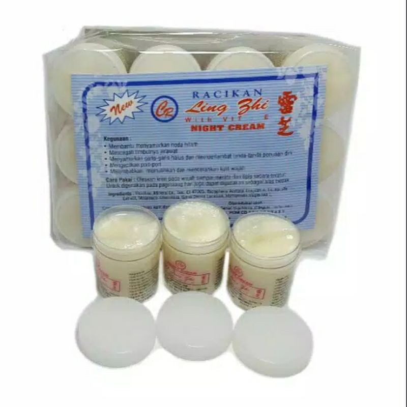 CREAM LING ZHI SIANG MALAM ORIGINAL, HARGA LUSINAN
