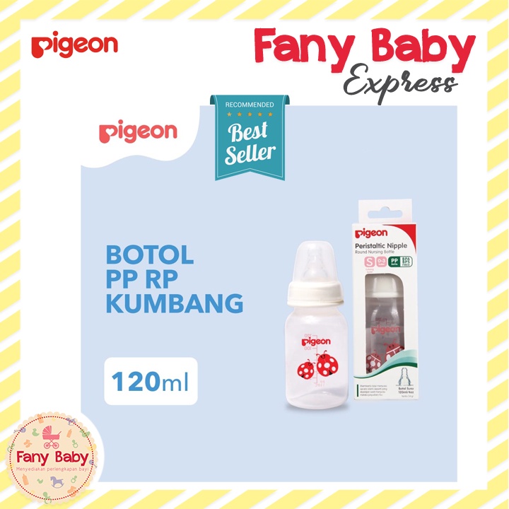 PIGEON BOTOL SUSU PP RP STANDARD 120ML ISI 1PCS