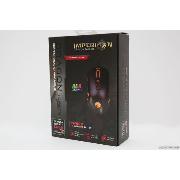Imperion Dragon Breath S600 - Macro Gaming Mouse