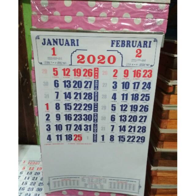 

Kalender kerja Dwibulan umum Tahun 2020