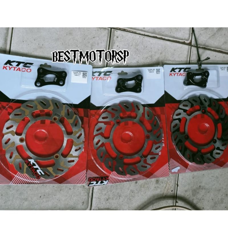 PIRINGAN CAKRAM DEPAN KTC KYTACO ORIGINAL NMAX-AEROX 155 245MM PN-07 PLUS BRACKET