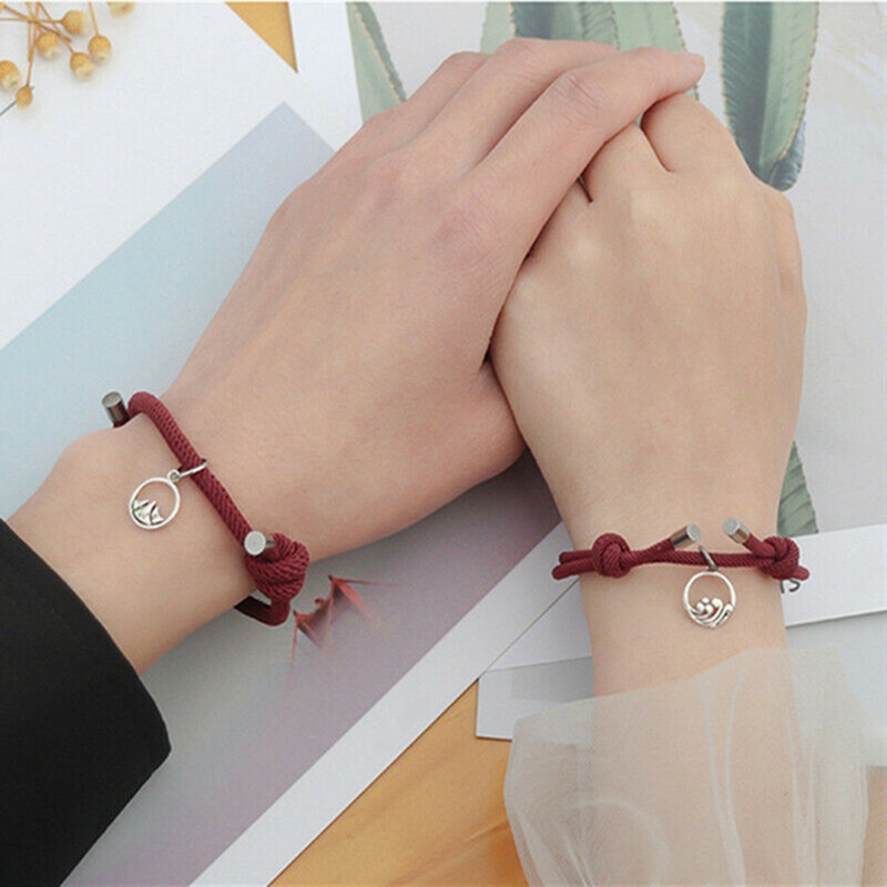Attract Couples Bracelets Eachother Handmade Rope Bracelet Male And Female Students Korean Version Of Gifts