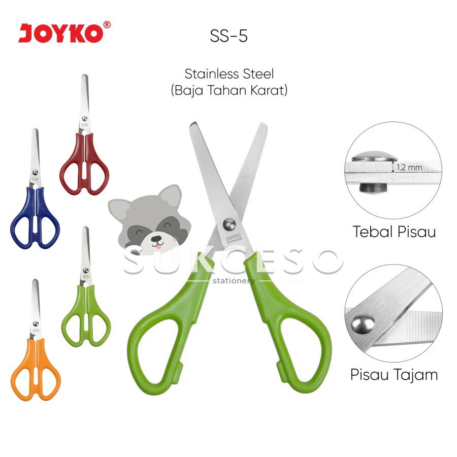 

Joyko Gunting SS-5 Murah Berkualitas